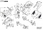 Bosch 3 600 HA4 200 Rotak 40 Lawnmower 230 V / Eu Spare Parts